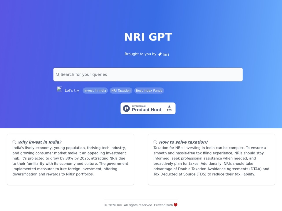 Nri GPT preview