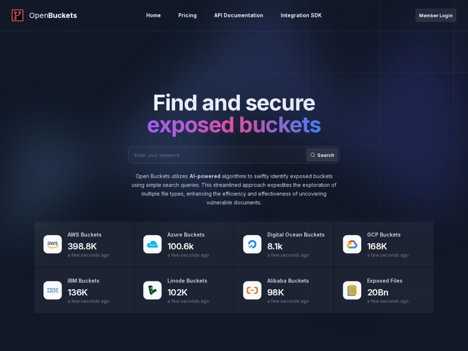Openbuckets preview