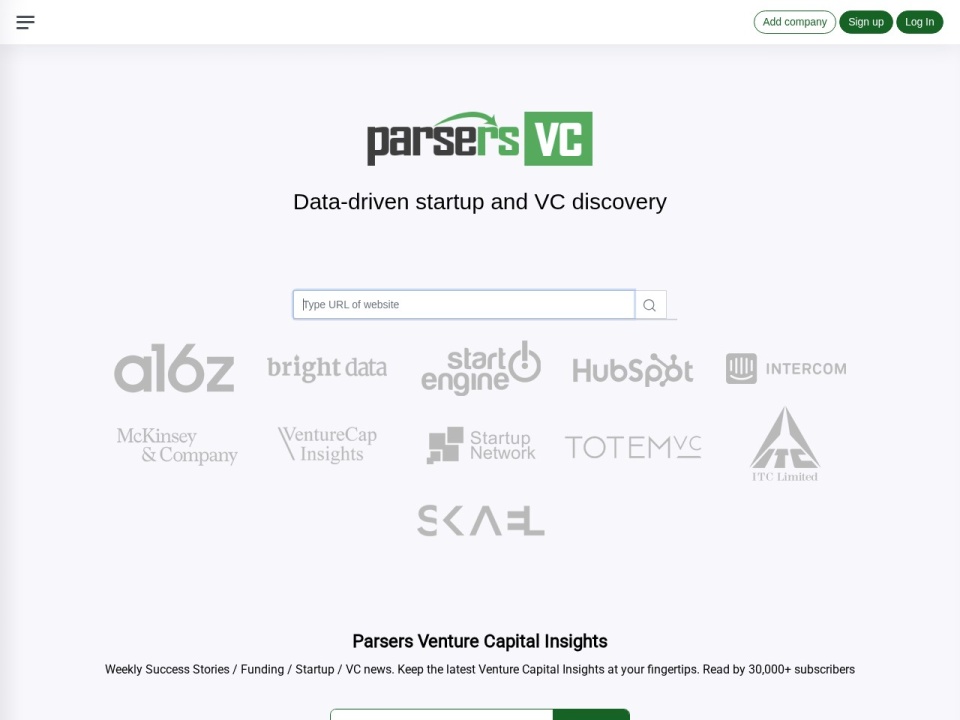 Venture Matching preview