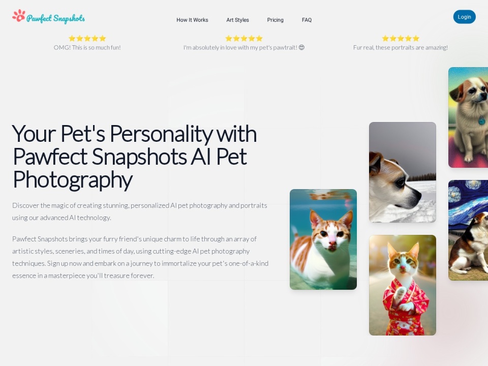 Pawfect Snapshots preview