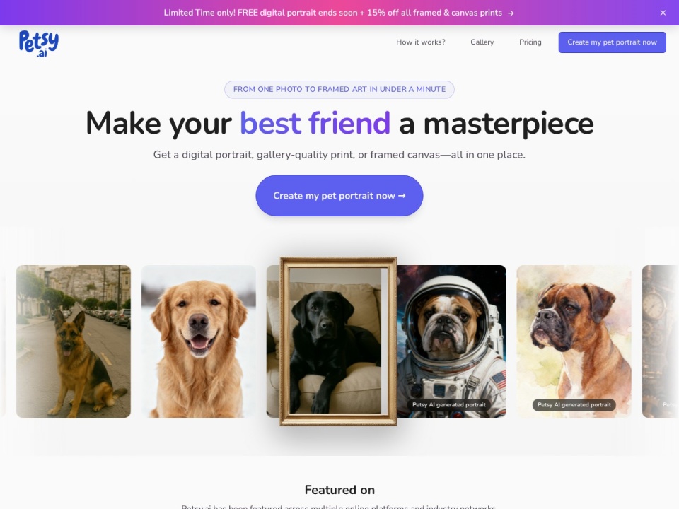 Petsy AI preview