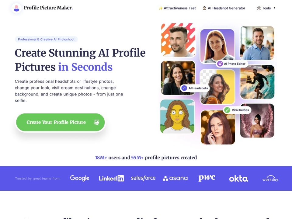 Profile Picture Maker preview