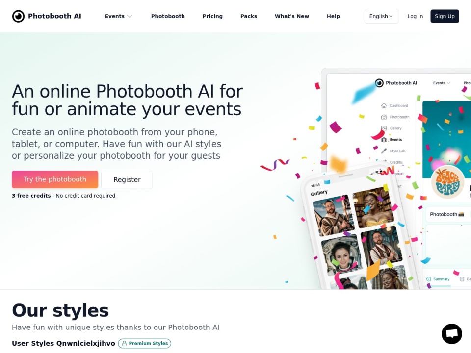 Photobooth AI preview