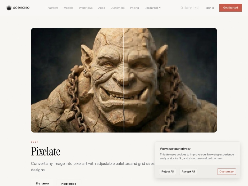 Pixelicious preview