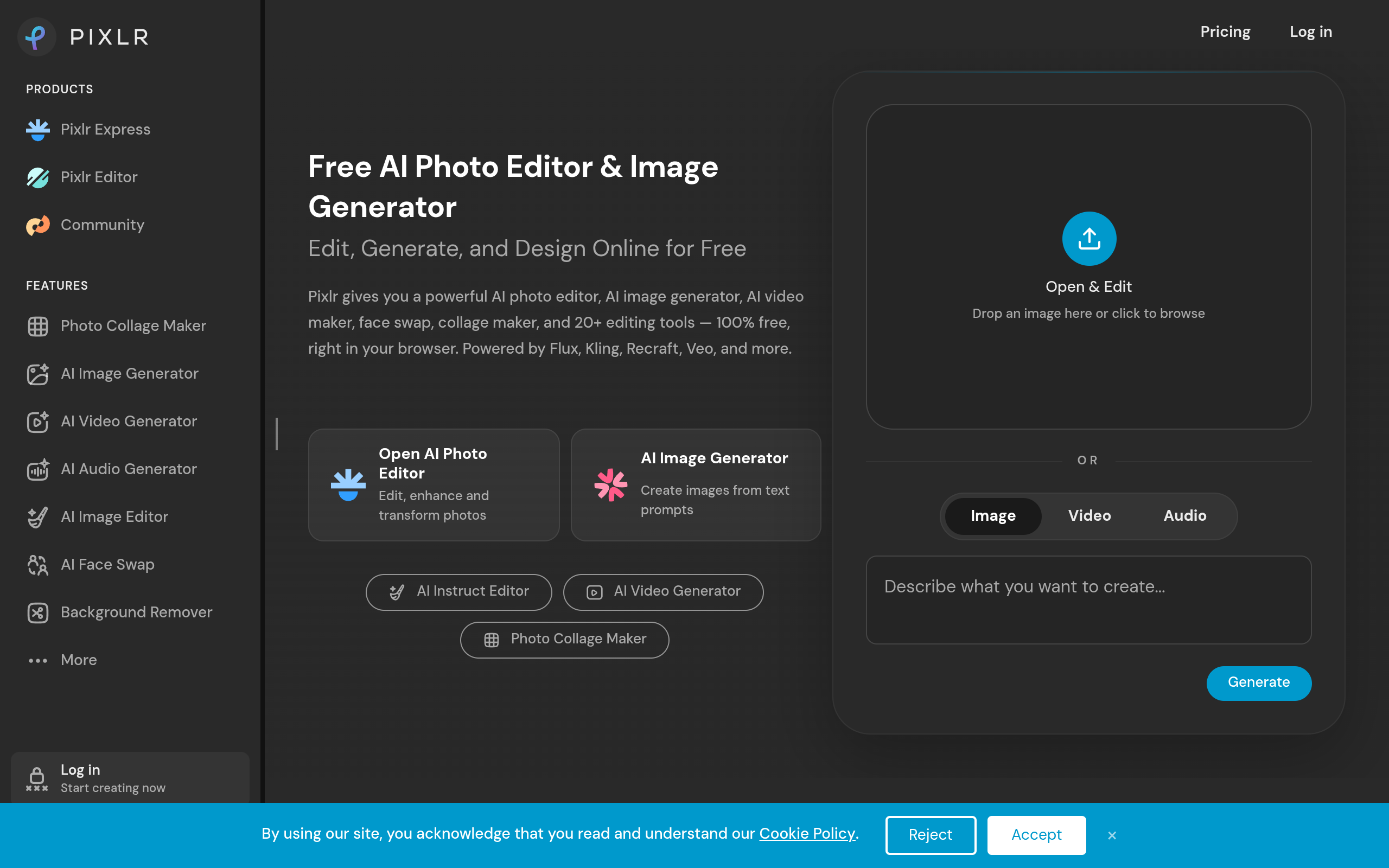 Pixlr preview