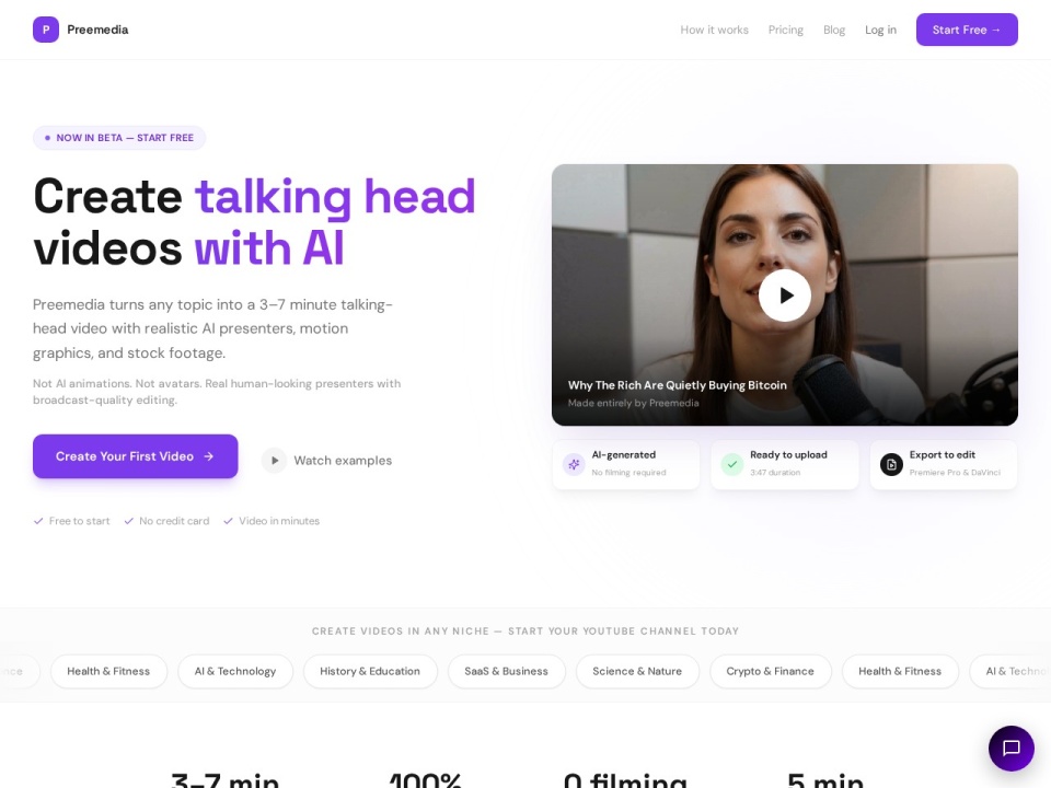 Preemedia AI Ugc Ads preview