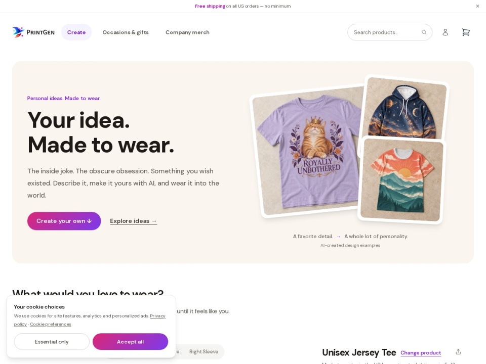 Printgen preview