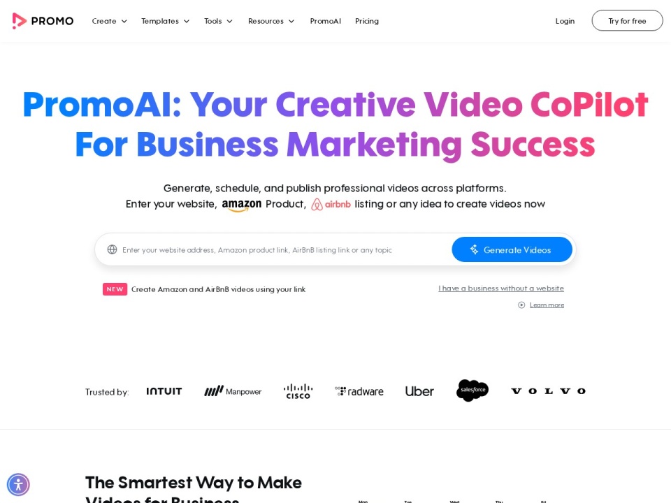 Promo AI Video Maker preview