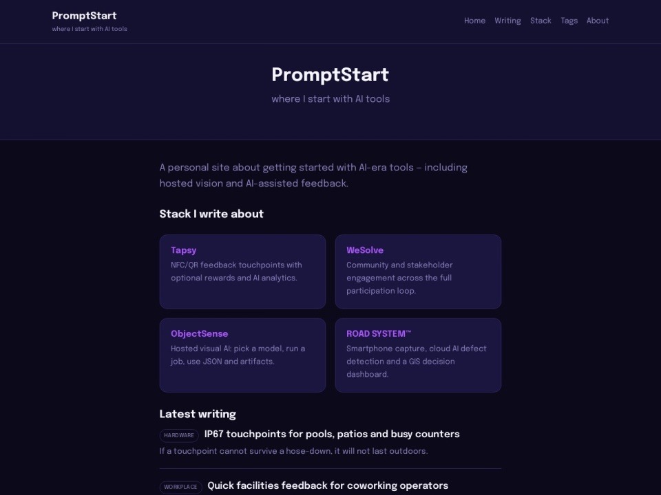 Promptstart preview