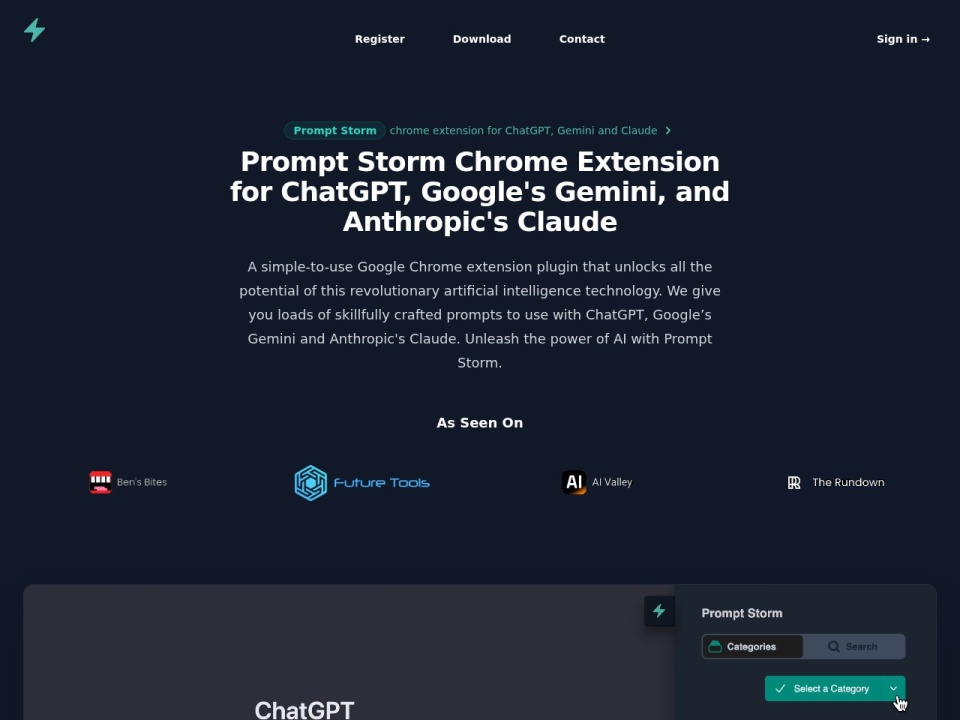 Prompt Storm preview