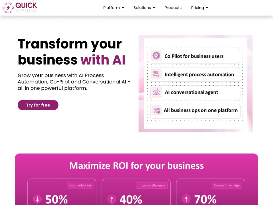 Quickappflow preview