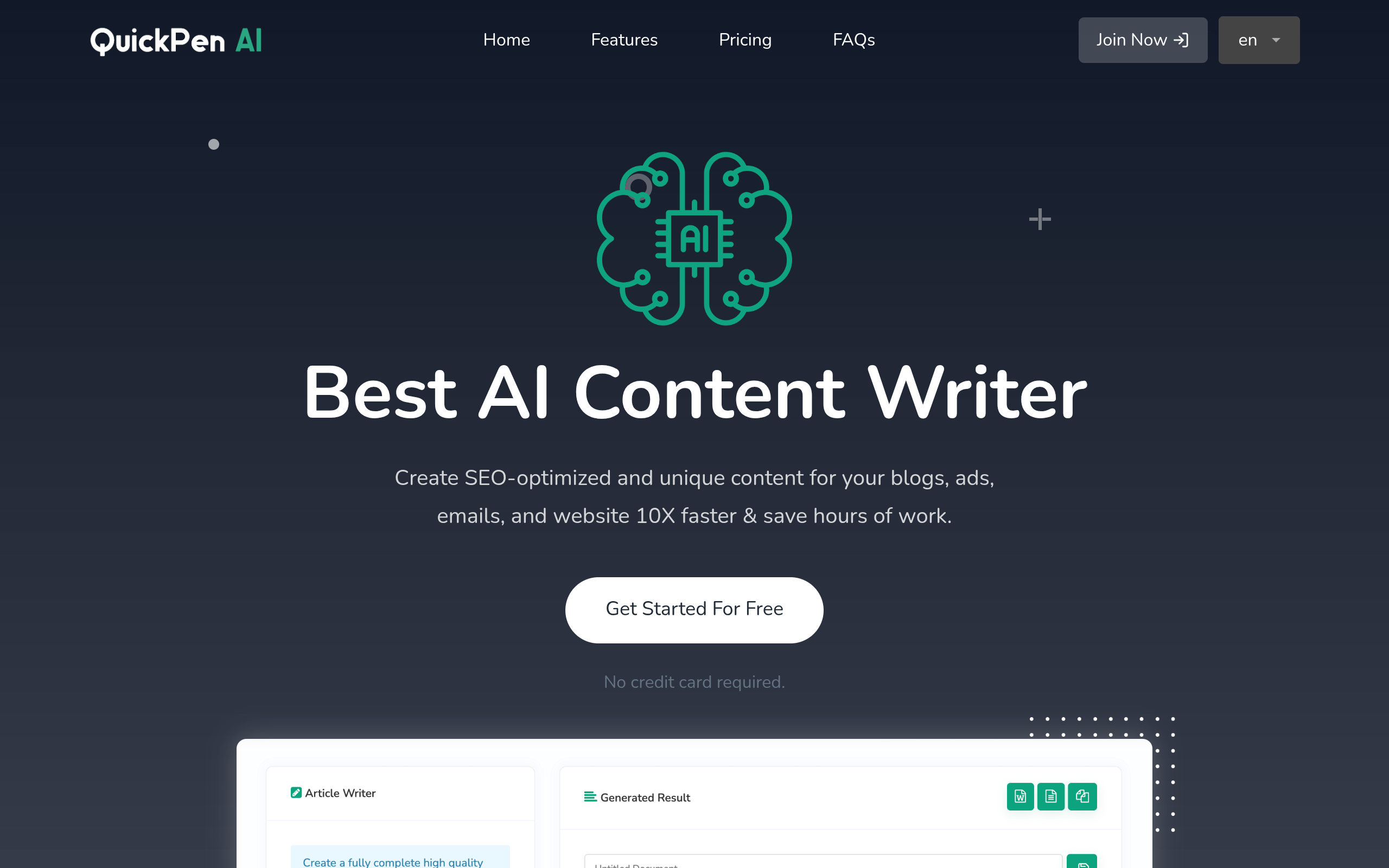 QuickPenAI preview