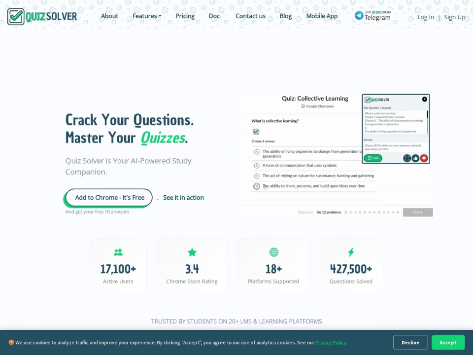Quiz Solver AI preview