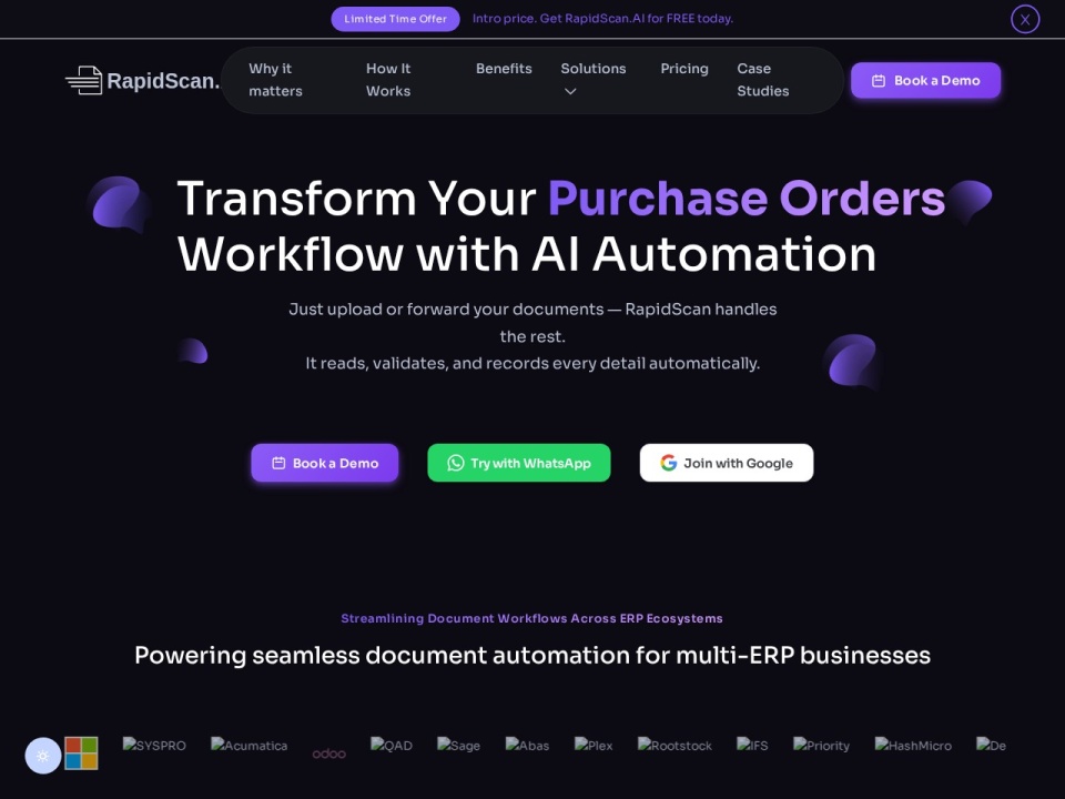 Rapidscan AI preview