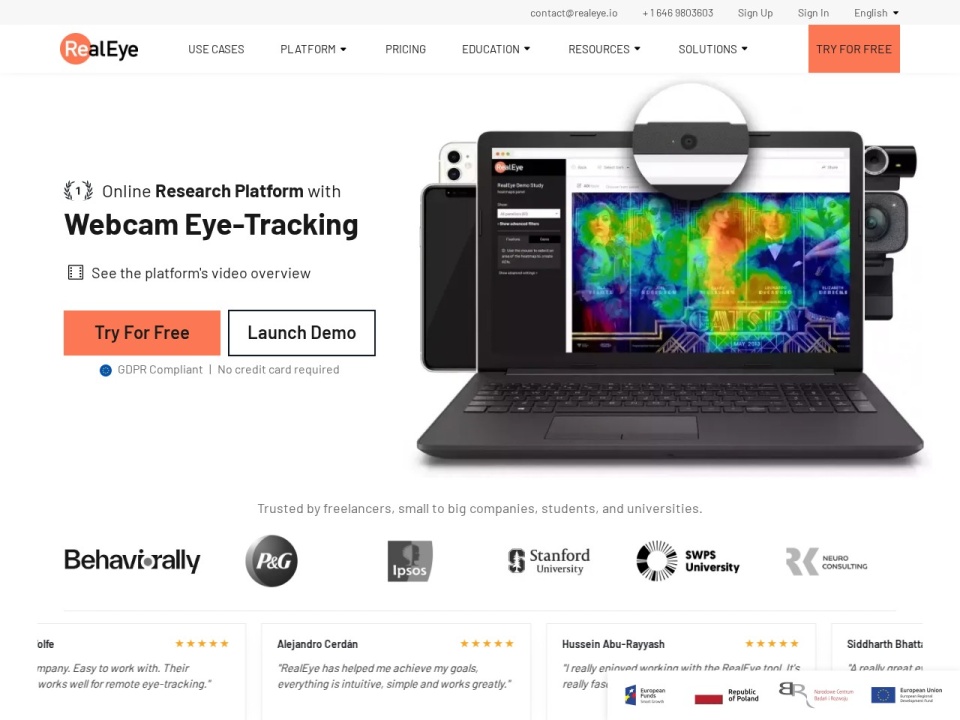 Realeye Io preview