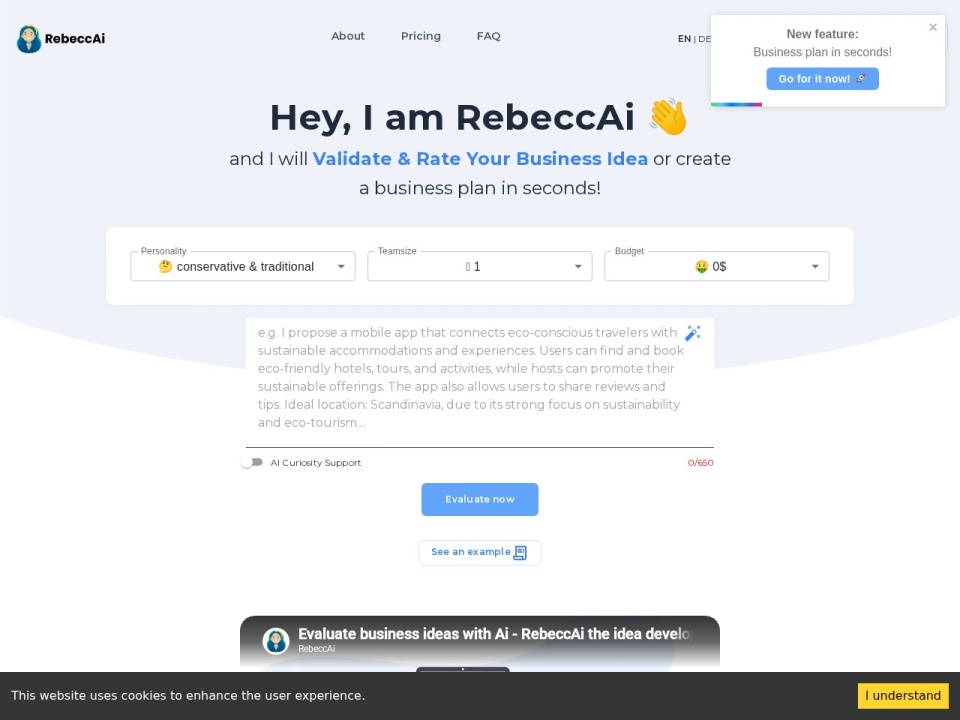 RebeccAI preview