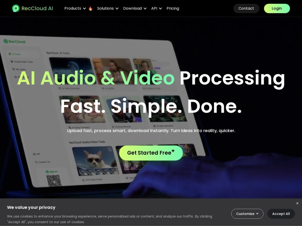 Reccloud preview