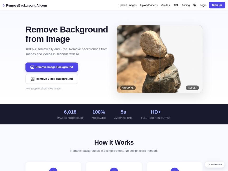 Remove Background AI preview