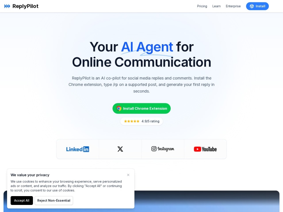 Replypilot preview