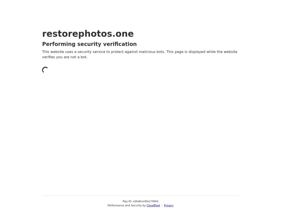 Restore Photos preview