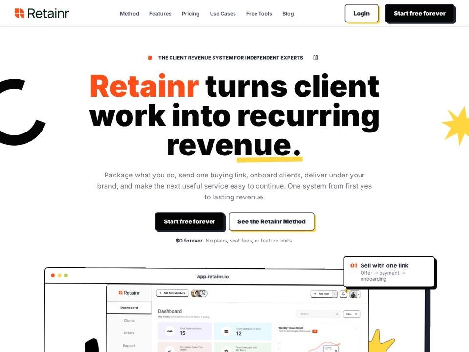 Retainr Io V2 preview