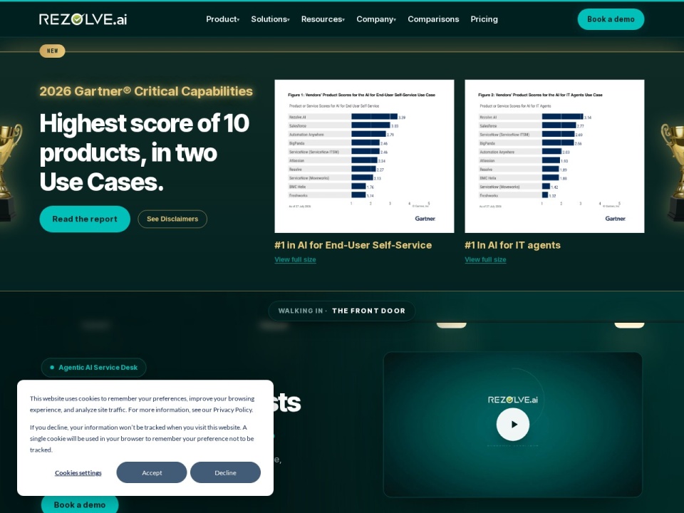 Rezolve AI preview