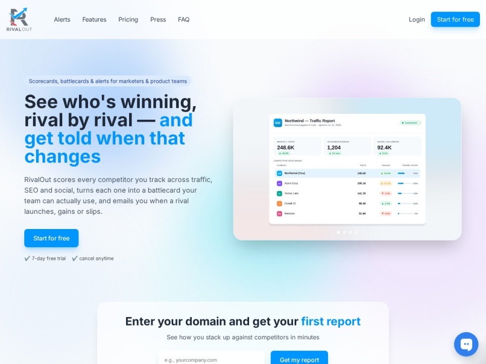 Rivalout preview