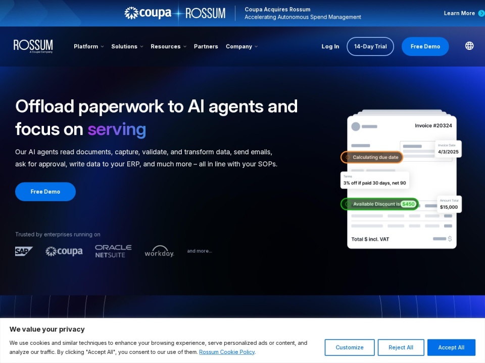 Rossum AI preview