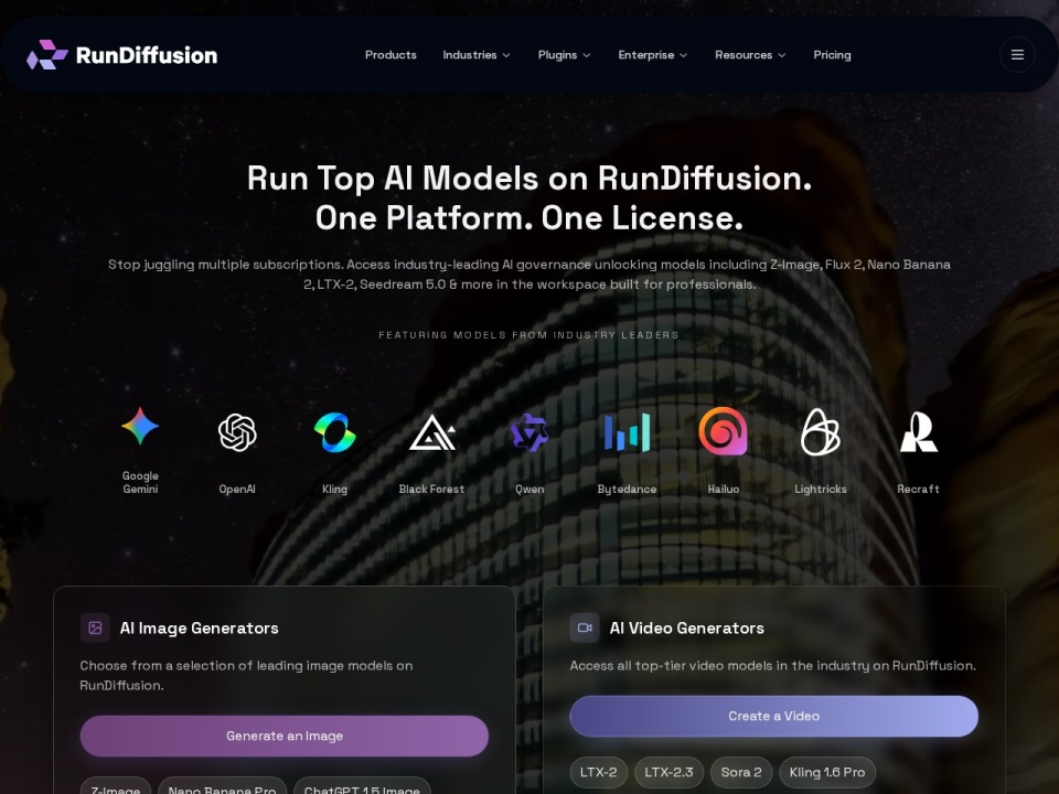 RunDiffusion preview