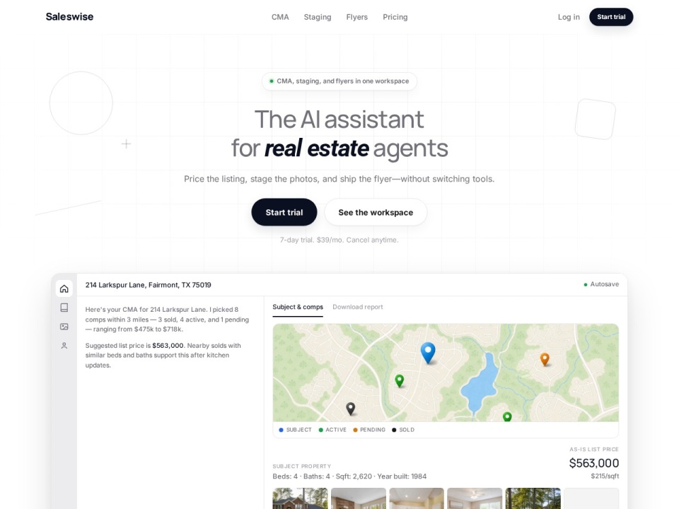 Saleswise AI preview