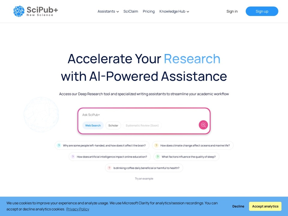 SciPubPlus preview