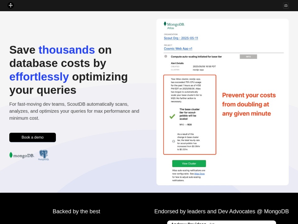 Scoutdb preview