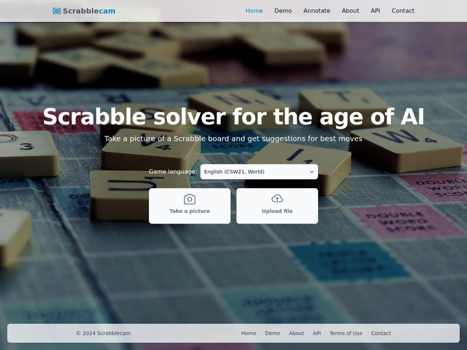 Scrabblecam preview