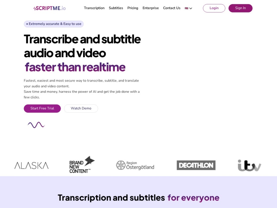 ScriptMe preview