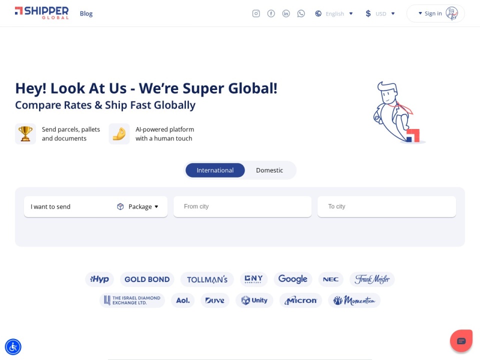Shipper Global preview