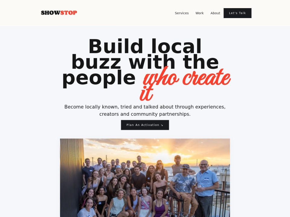 Showstop preview