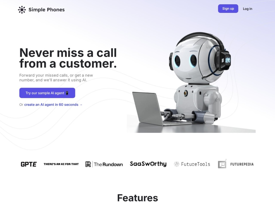 Simple Phones preview