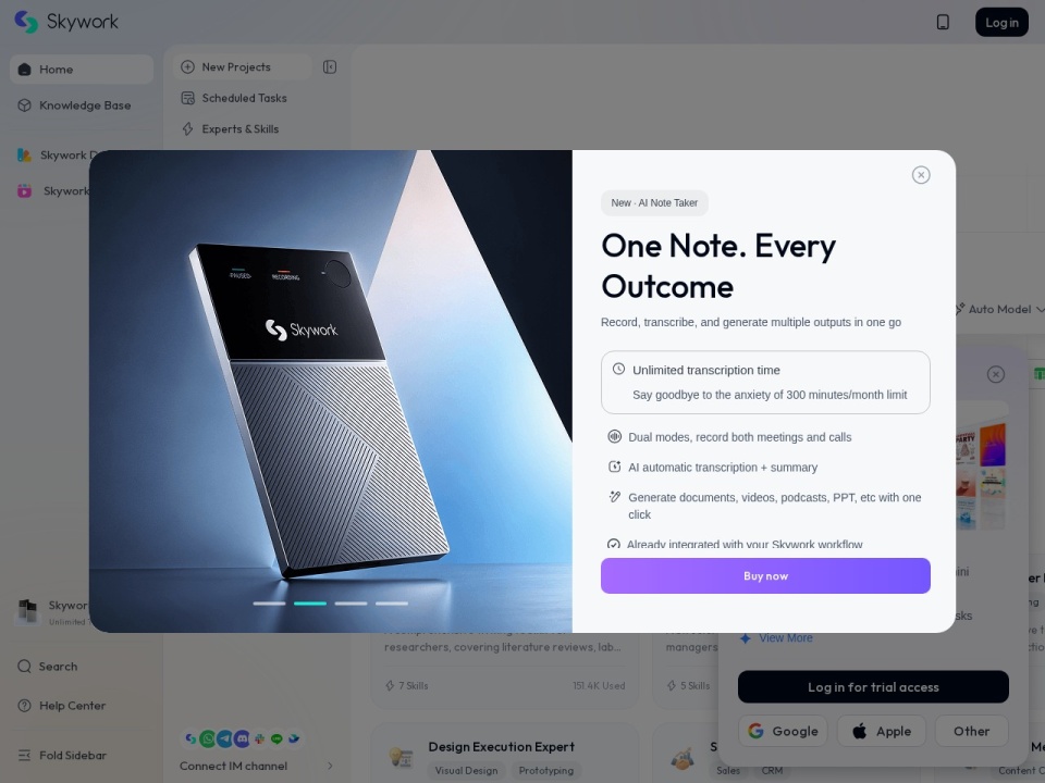 Skywork AI preview