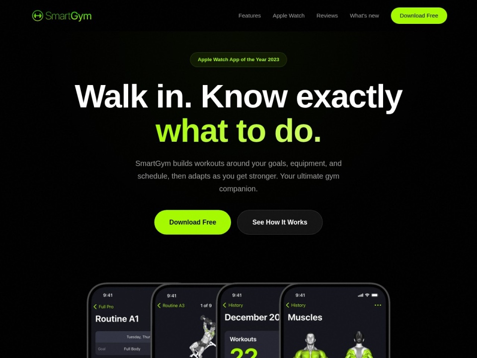 Smartgym preview