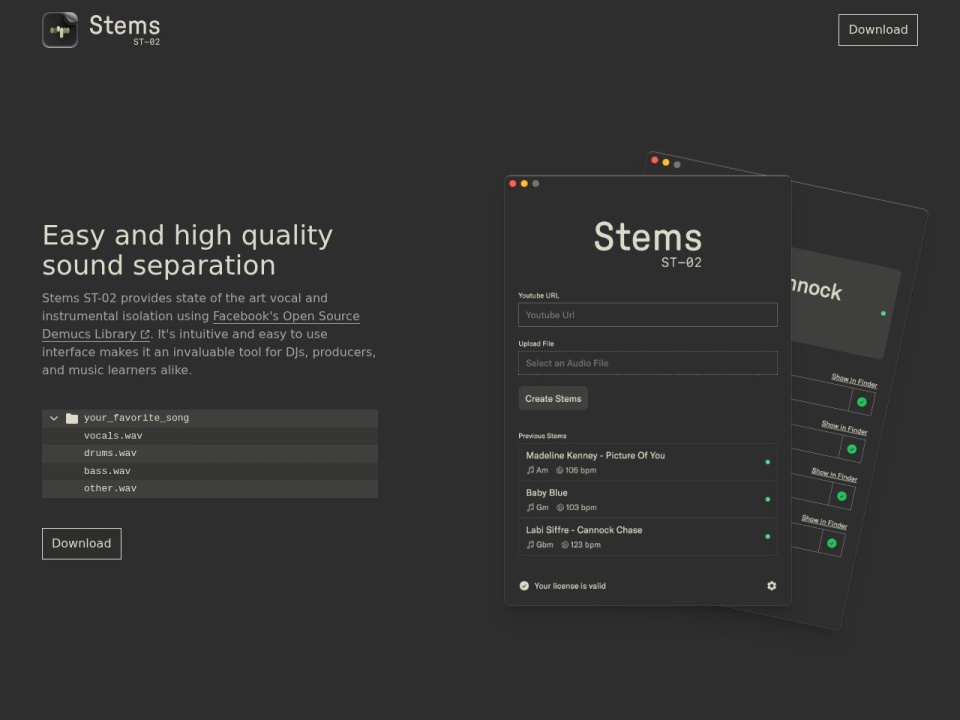Stems St 02 preview