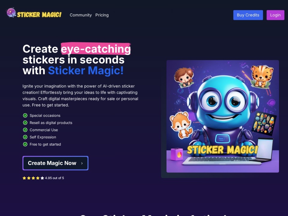 Stickermagic preview