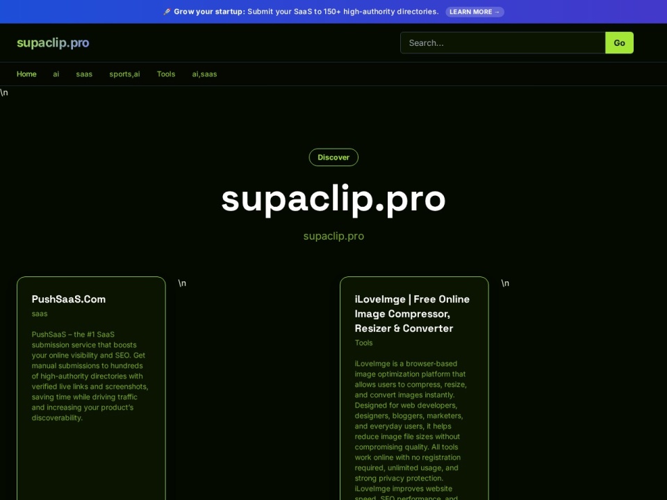 Supaclip preview