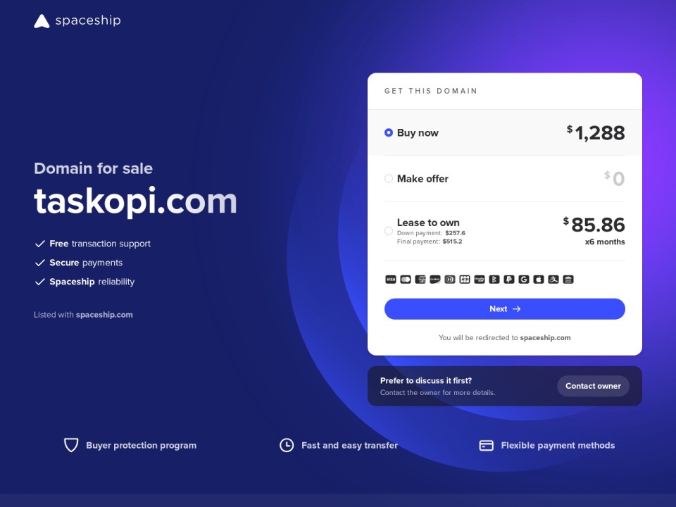 Taskopi preview