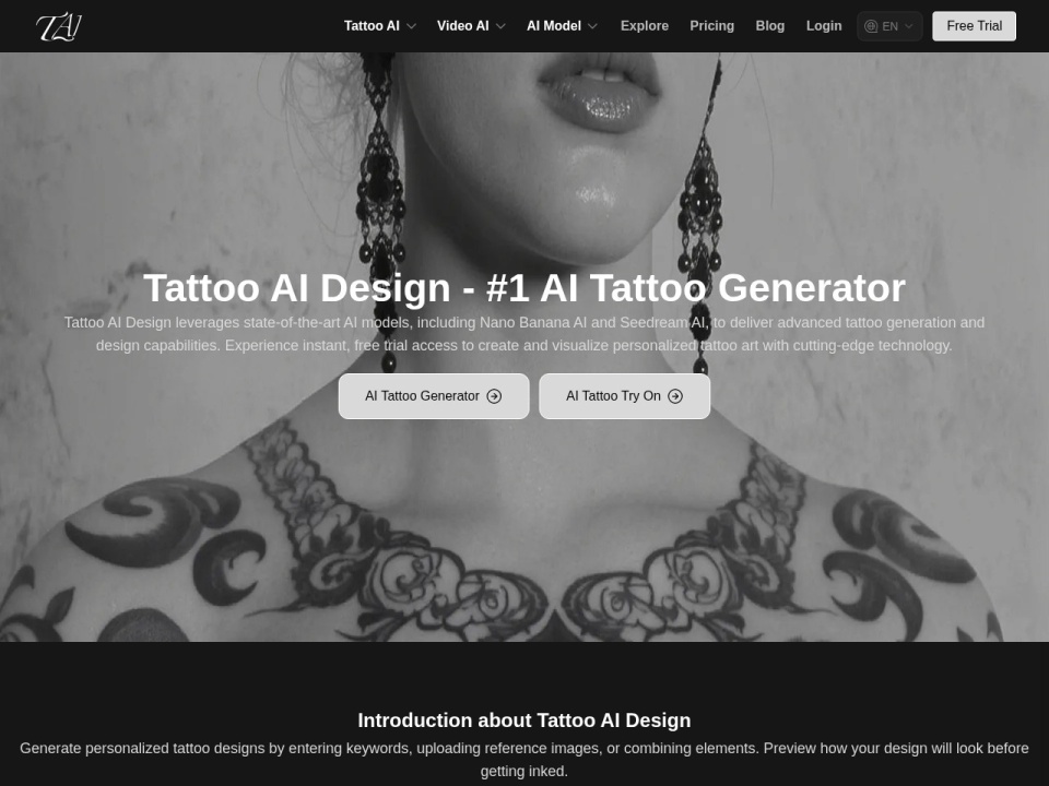 Tattoo AI Design preview