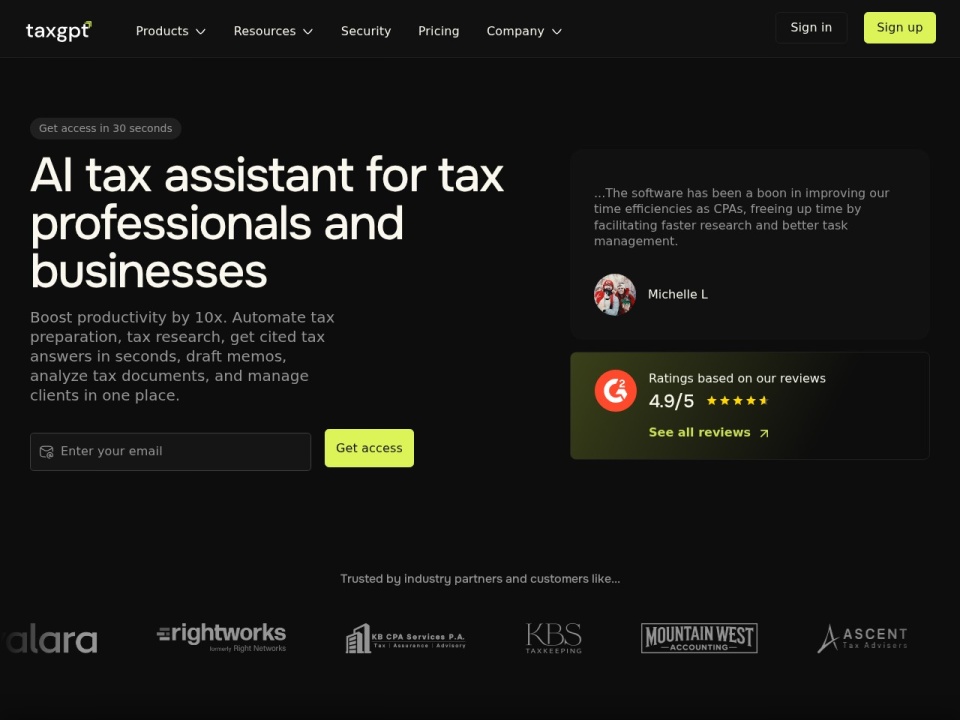 Taxgpt preview