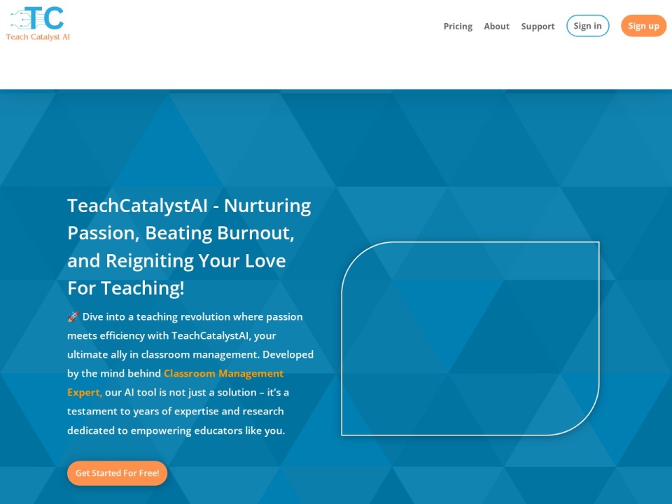 Teach Catalyst AI preview