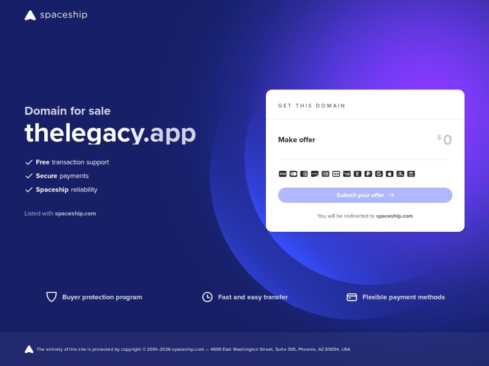 The Legacy preview
