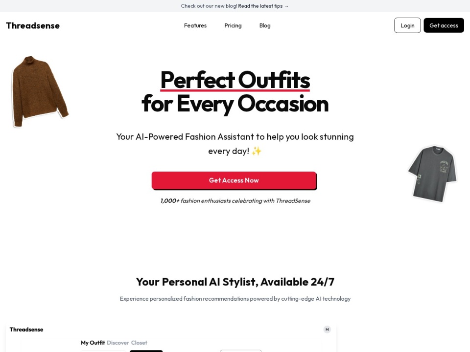 Threadsense preview