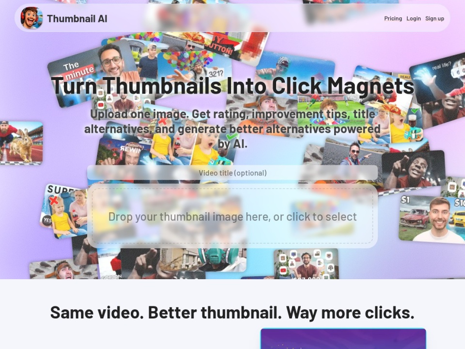 ThumbnailAi preview