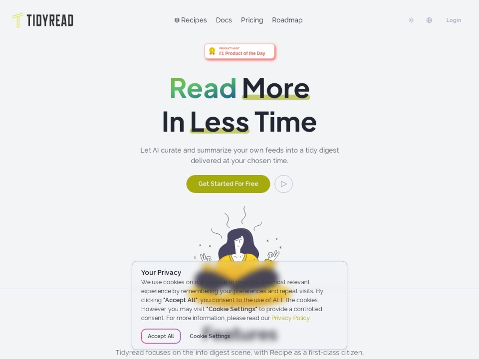 Tidyread preview